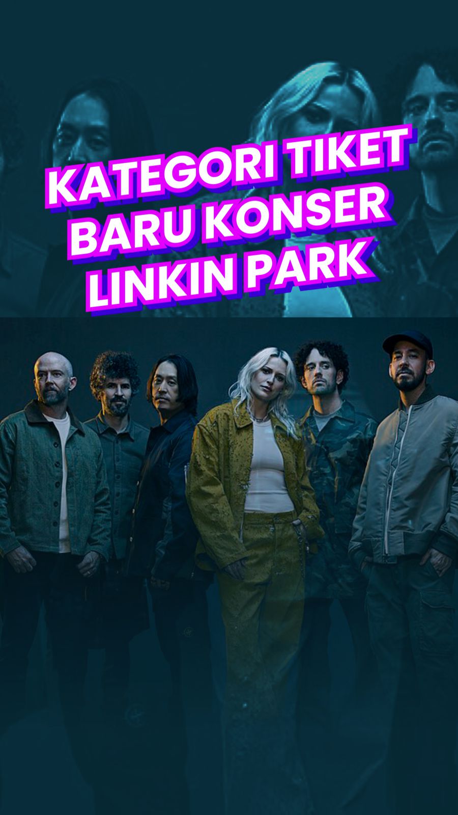 Video: Konser Linkin Park Jakarta Tambah Kategori Tiket Baru, Lebih Murah