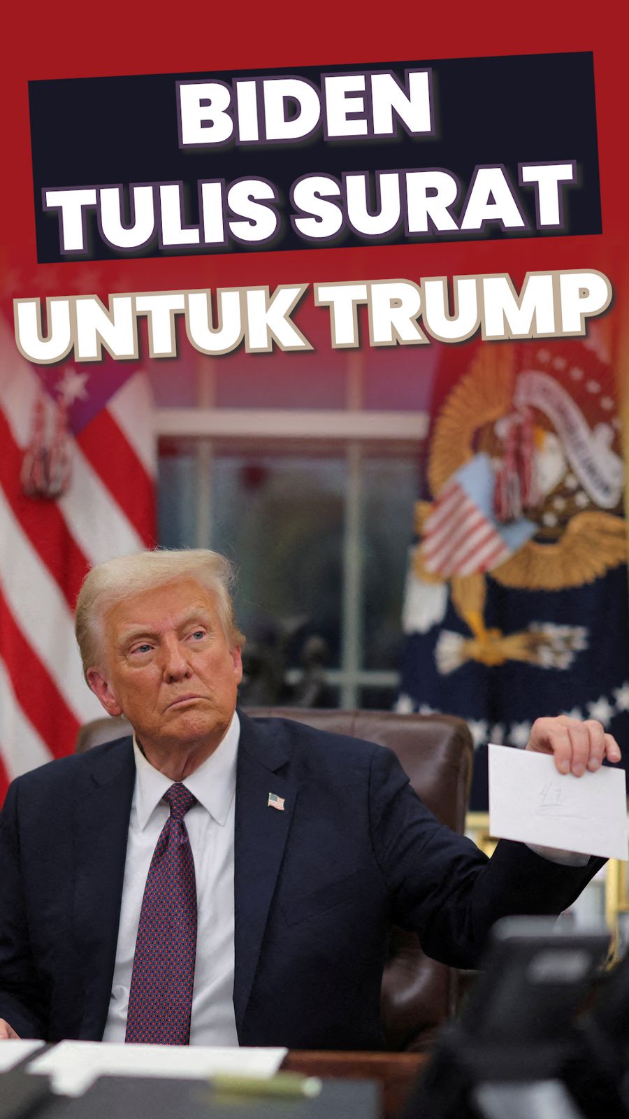 Video: Terungkap Isi Surat Joe Biden untuk Donald Trump