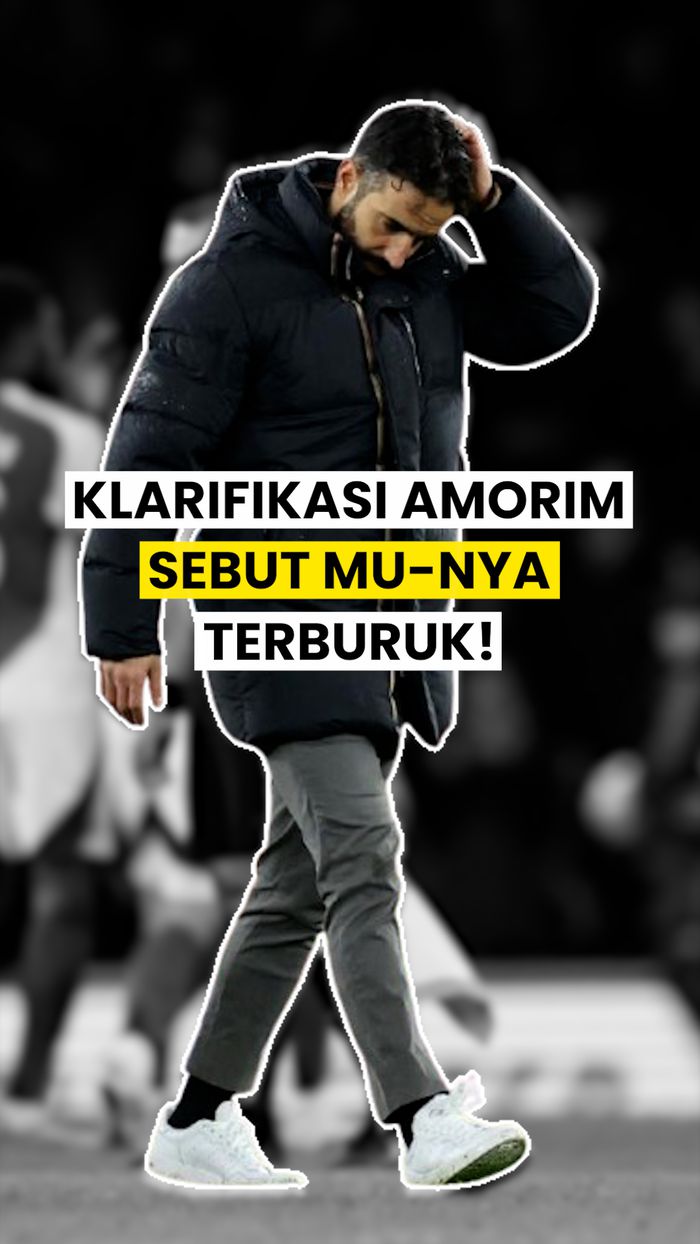 Video Amorim Luruskan Pernyataan MU Eranya Paling Buruk
