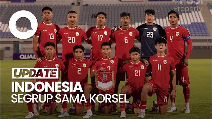 Video Indonesia Segrup dengan Korsel, Ini Hasil Drawing Piala Asia U-17 2025