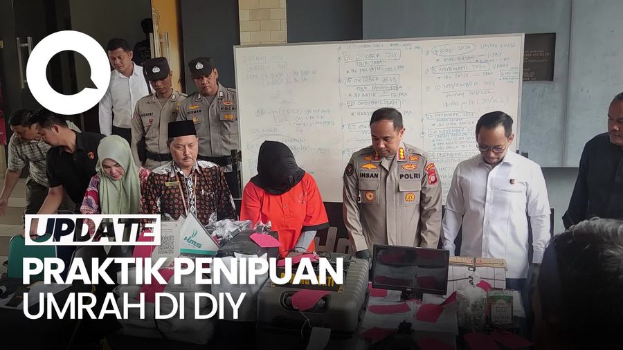 Video: Polda DIY Tangkap Pelaku Penipuan Umrah, Total Kerugian Korban Rp 14 M