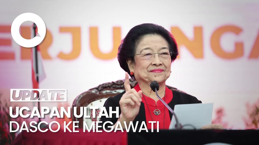 Video Dasco Ucapkan Selamat HUT ke Megawati: Semoga Selalu Sehat