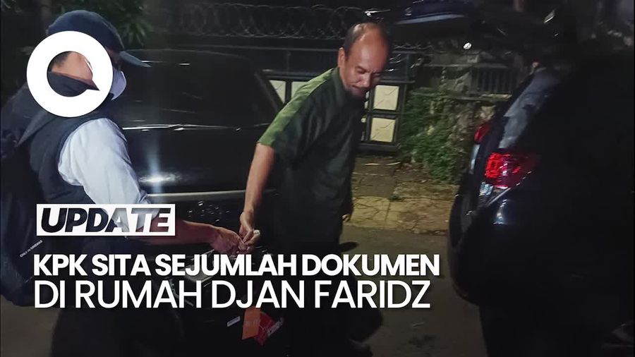 Video: KPK Sita Dokumen dan Barang Elektronik Seusai Geledah Rumah Djan Faridz
