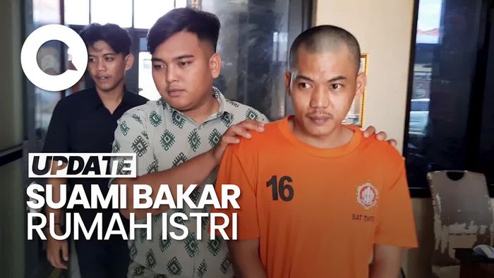 Video Suami Bakar Rumah Istri di Tasik Gara-gara Sakit Hati