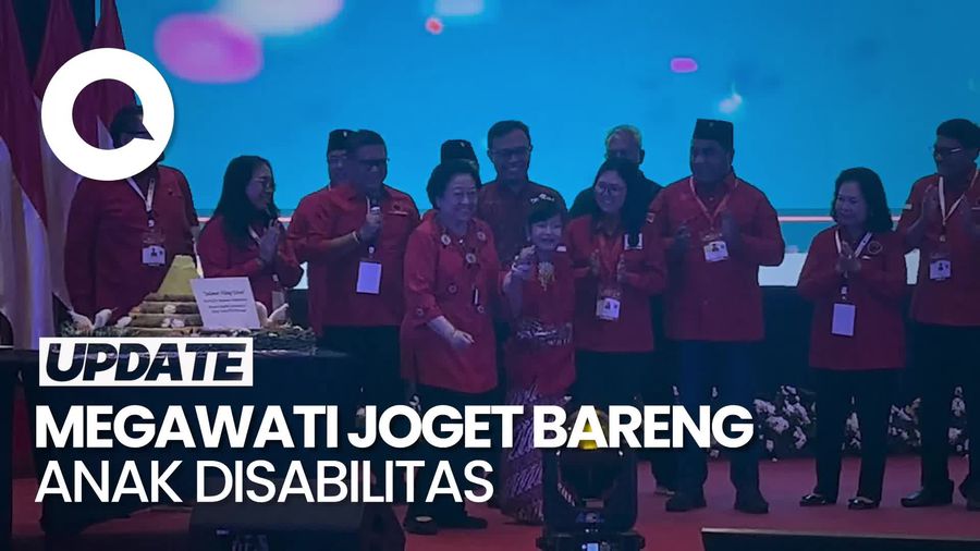Video: Momen Megawati Joget Bareng Pesinden Cilik Disabilitas