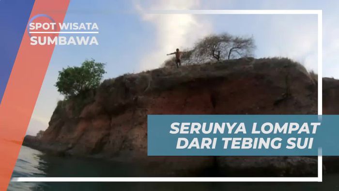 Merasakan Adrenalin Lompat dari Tebing Sui yang Tinggi di Sumbawa