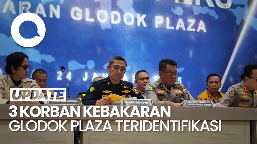 Video Tiga Korban Kebakaran Glodok Plaza Teridentifikasi: 2 Wanita & 1 Pria