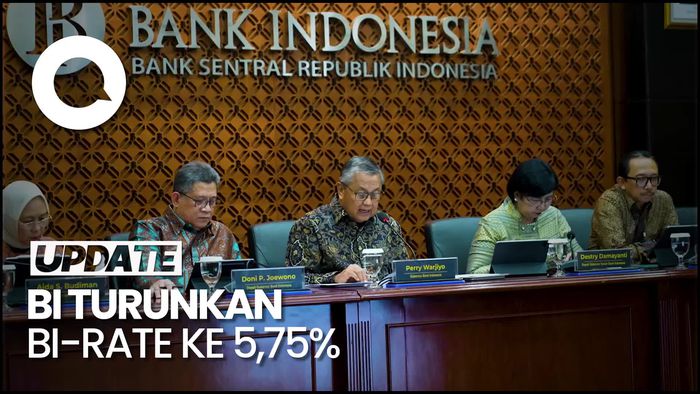 Januari 2025, BI Rate Turun 5,75%