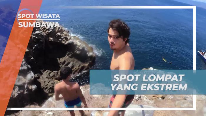 Menantang Nyali dengan Lompat dari Tebing Kalimaya di Sumbawa