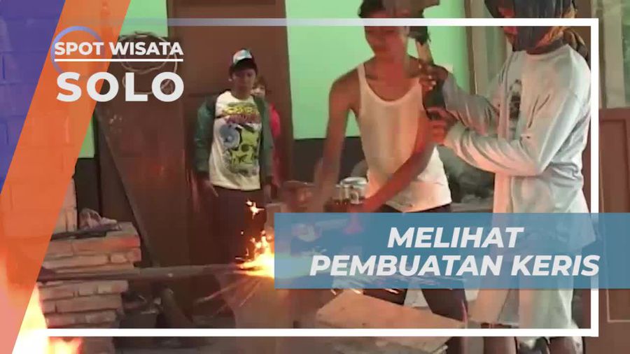 Menyaksikan Proses Pembuatan Keris di Desa Mojosongo, Solo