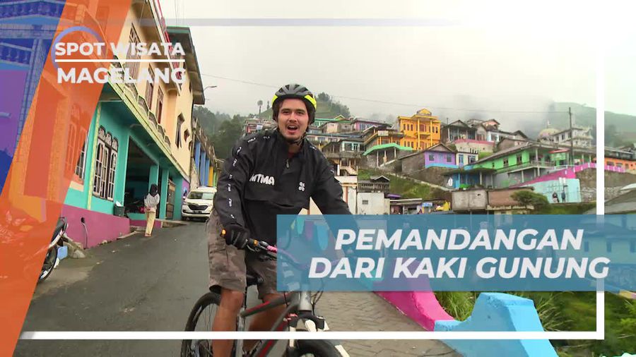 Menikmati Pemandangan Indah dari Kaki Gunung Sumbing di Dusun Butuh, Magelang