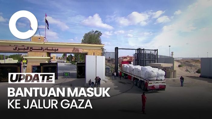Video: PBB Ungkap 653 Truk Bantuan Mulai Berdatangan di Jalur Gaza