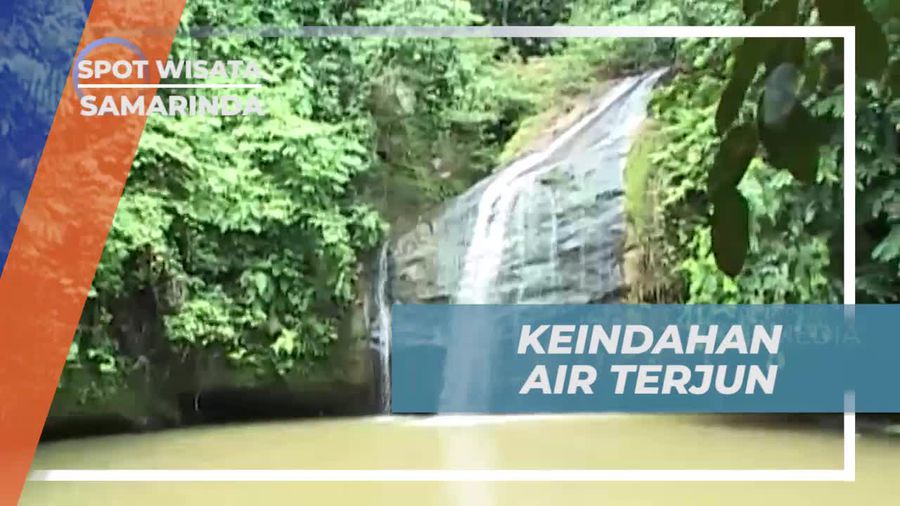 Menelusuri Air Terjun Tanah Merah yang Unik dan Menakjubkan di Samarinda