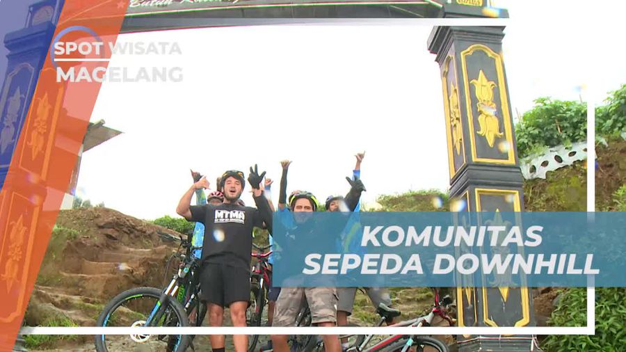 Bergabung dengan Komunitas Sepeda Downhill di Dusun Butuh, Magelang