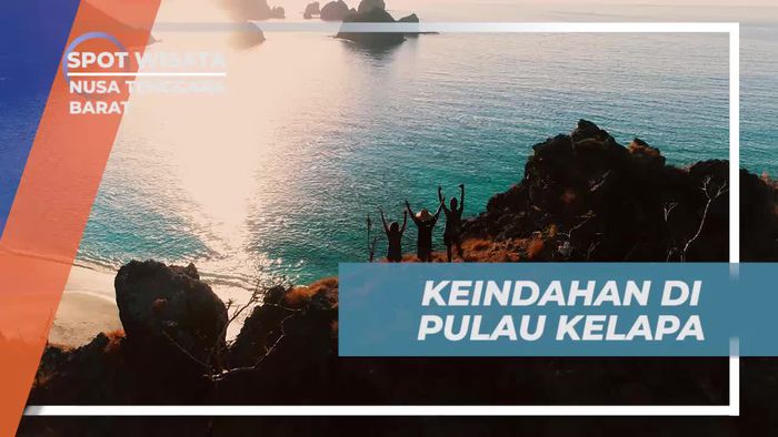 Menikmati Keindahan Sunrise di Pulau Kelapa, Nusa Tenggara Barat