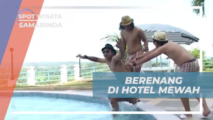 Berenang Seru di Kolam Renang Hotel Mewah di Samarinda