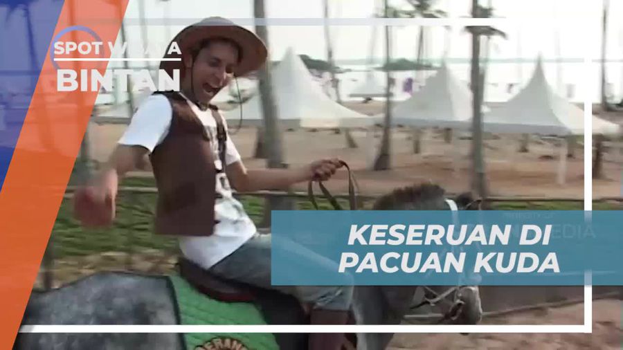 Serunya Pacuan Kuda di Nirwana Garden, Bintan