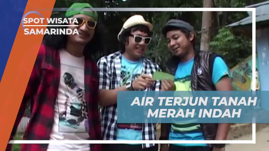 Menikmati Keindahan Air Terjun Tanah Merah Indah di Samarinda