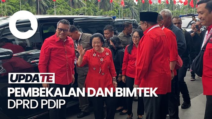 Video: Megawati-Hasto Hadiri Pembekalan Anggota DPRD PDIP 2024-2029