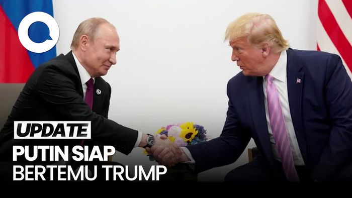 Video: Putin Siap Bicara dengan Trump Bahas Gencatan Senjata di Ukraina