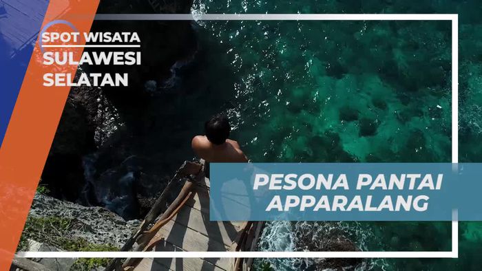 Menguji Keberanian dengan Lompat dari Tebing di Pantai Apparalang, Sulawesi Selatan