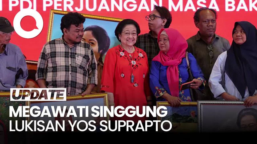 Video Megawati Singgung Polemik Pameran Yos Suprapto: Kalau Nggak Ngerti Seni, Diam!