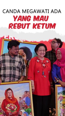 Video Canda Megawati Jadi Kurator Lukisan: Pasti Ada yang Mau Ambil Ketum