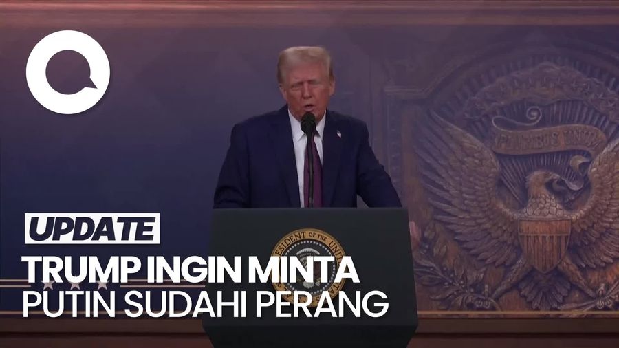 Video: Trump Ingin Bertemu Putin, Minta Akhiri Perang Rusia-Ukraina