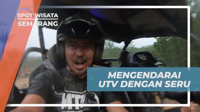 Mengendarai UTV di Trek Licin Sentosa Stable, Semarang yang Menguji Nyali