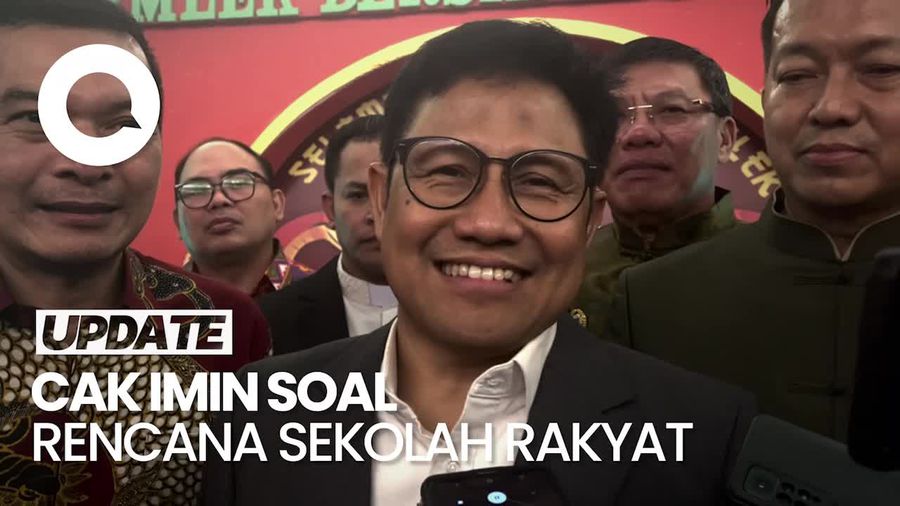 Video Cak Imin soal Rencana Sekolah Rakyat: Langkah Percepatan