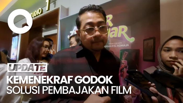 Video: Menekraf akan Minta Masukan Komdigi-Polri Bahas Pembajakan Film
