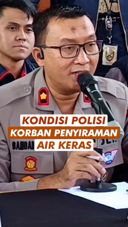 Video: Kondisi Terkini Polisi Korban Penyiraman Air Keras oleh Gangster