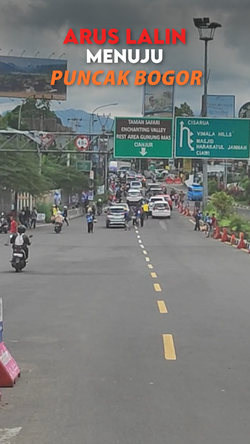 Video: Long Weekend, 15 Ribu Kendaraan Menuju Puncak Bogor Siang Ini
