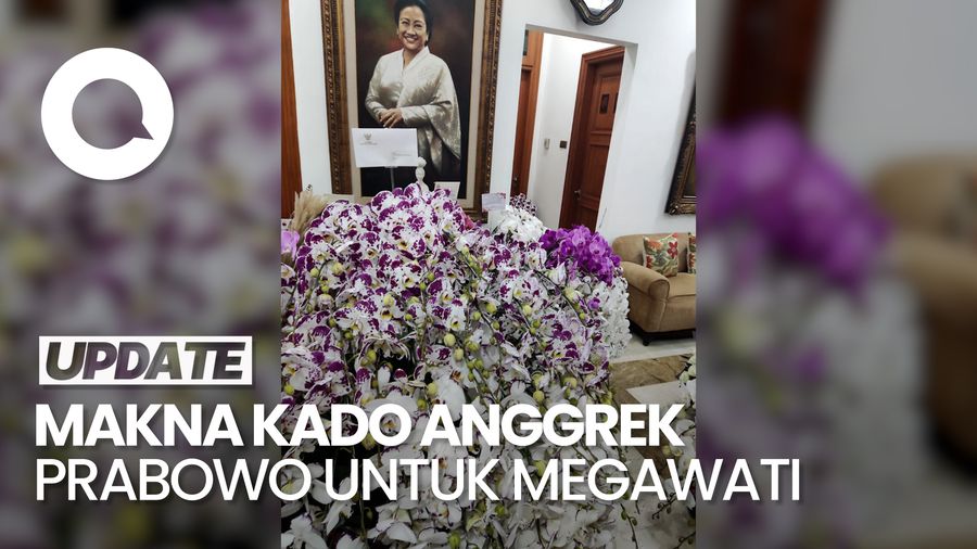 Video: Terungkap Alasan Prabowo Kirim Kado Bunga Anggrek untuk Megawati