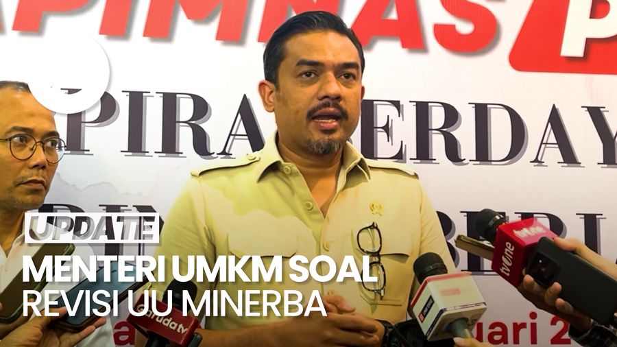 Video: Bahas RUU Minerba, Menteri Maman Sambut Kesempatan UKM Bisa Kelola Tambang