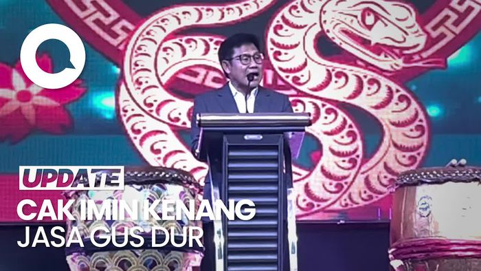 Video: Cak Imin Kenang Jasa Gus Dur Cabut Inpres Larangan Perayaan Imlek
