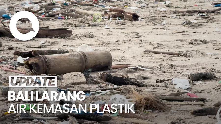 Video: Bali Bakal Larang Air Kemasan Plastik, Wajib Pakai Tumbler