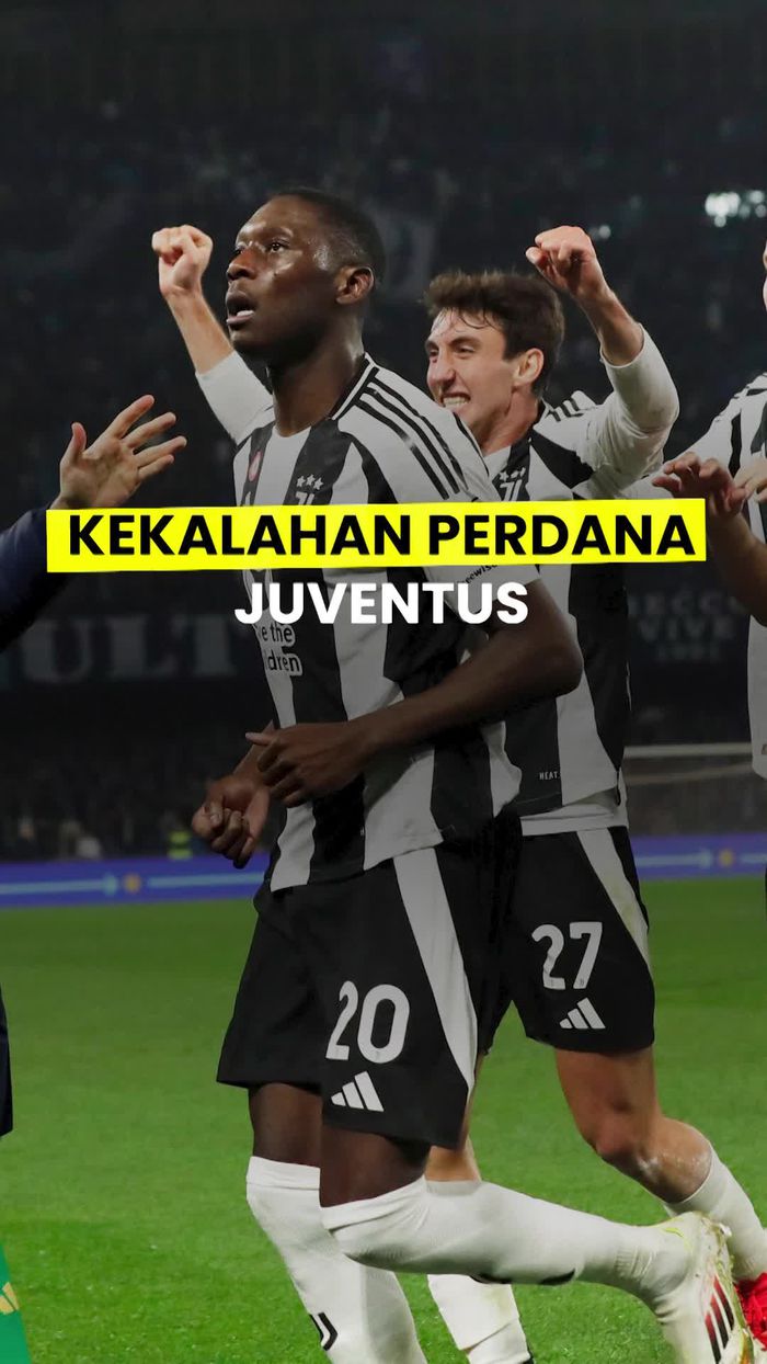 Video: Juventus Kena Comeback, Telan Kekalahan Perdana