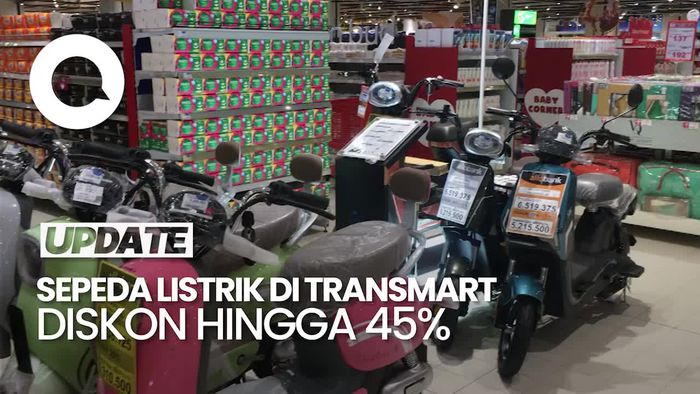 Video: Serbu! Sepeda Listrik Diskon Gede di Transmart Full Day Sale