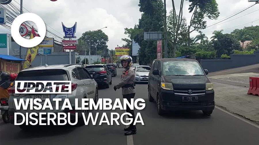 Video: Wisatawan Padati Lembang, One Way Sepenggal Diberlakukan