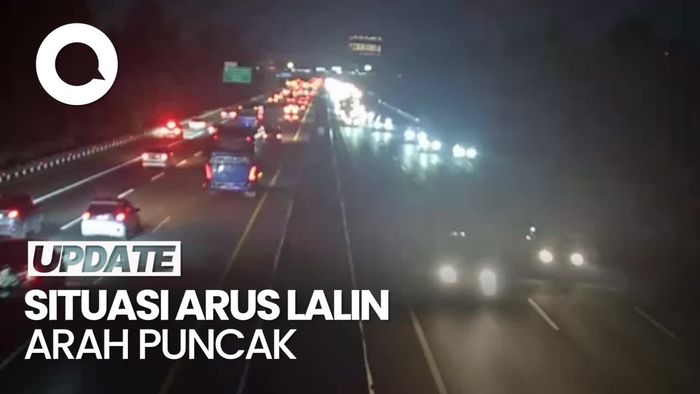 Video: Tol Jagorawi Arah Puncak Ramai Lancar Malam Ini