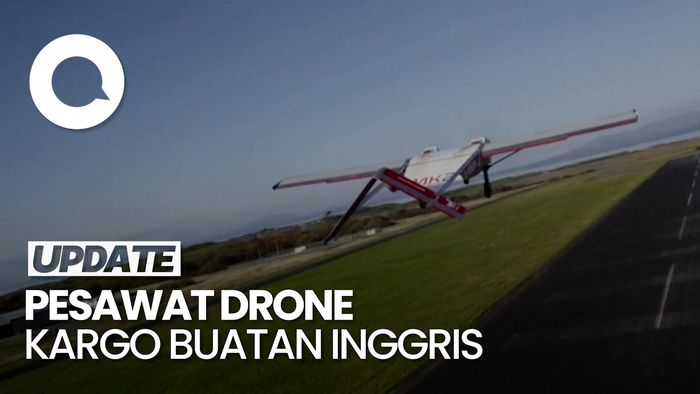 Video: Inggris Kembangkan Pesawat Kargo Tanpa Awak untuk Kirim Bantuan Kemanusiaan