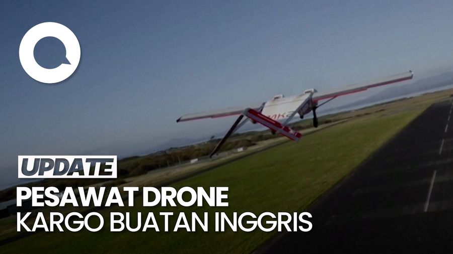 Video: Inggris Kembangkan Pesawat Kargo Tanpa Awak untuk Kirim Bantuan Kemanusiaan