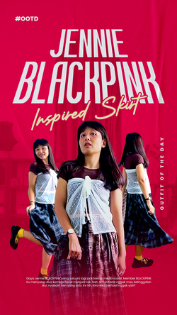 Video: Recreate Gaya Jennie BLACKPINK Pakai Dua Kemeja Jadi Rok