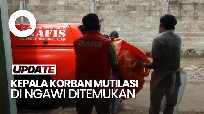 Video: Kepala Korban Mutilasi Ngawi Ditemukan di Trenggalek