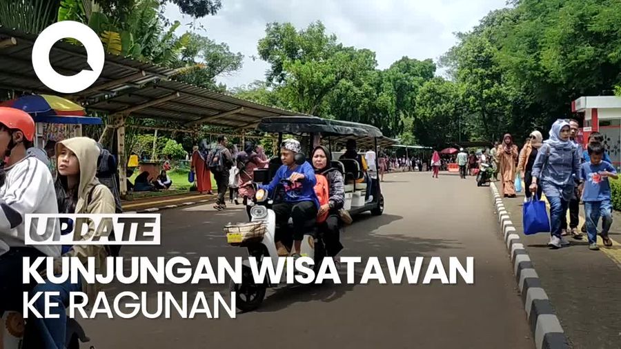 Video: Puncak Kunjungan Taman Margasatwa Ragunan Diprediksi Terjadi Rabu