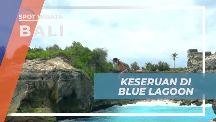 Nikmati Keseruan Melompat di Blue Lagoon, Bali
