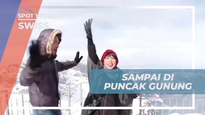 Mencapai Puncak Gunung Titlis di Swiss