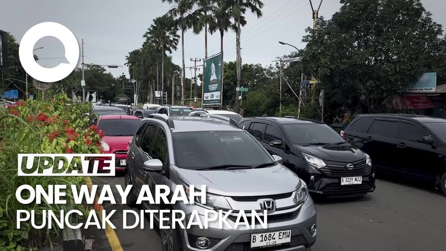Video: 12.000 Kendaraan Masuk Kawasan Puncak Bogor Pagi Ini
