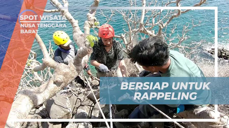 Bersiap Menantang Adrenalin dengan Rappeling di Tanjung Meriam, Bima